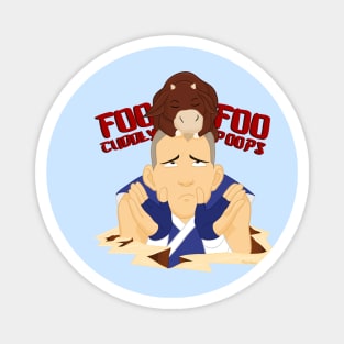 Avatar the Last Airbender Fan Art Sokka Foo Foo Cuddly Poops Magnet